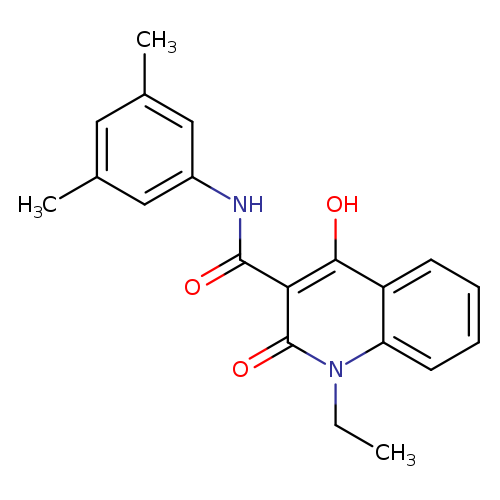 N-(3,5-dimethylphenyl)-1-ethyl-4-hydroxy-2-oxo-1,2-dihydroquinoline-3-carboxamide
