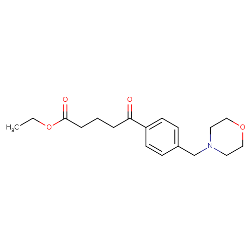 Ethyl 5-[4-(morpholinomethyl)phenyl]-5-oxovalerate