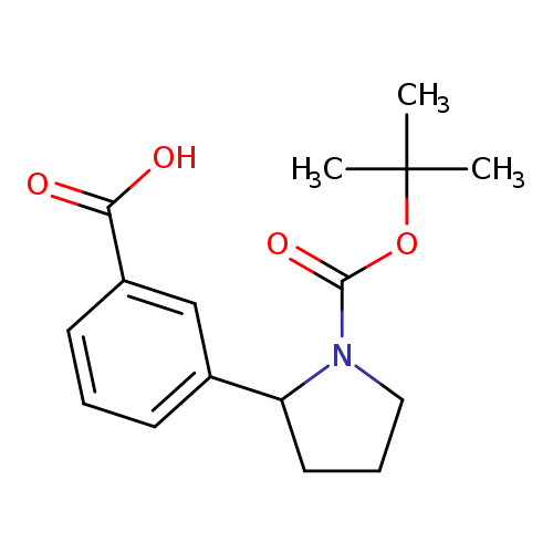 N-Boc-3-pyrrolidin-2-yl-benzoic acid