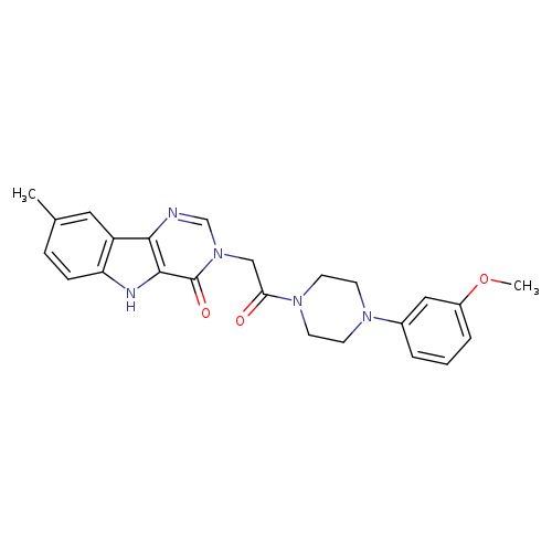 3-{2-[4-(3-methoxyphenyl)piperazin-1-yl]-2-oxoethyl}-8-methyl-3H,4H,5H-pyrimido[5,4-b]indol-4-one