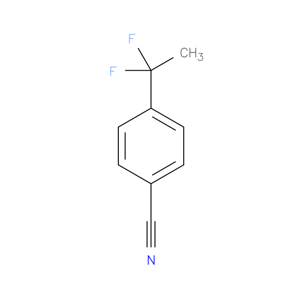 4-(1,1-Difluoroethyl)benzonitrile
