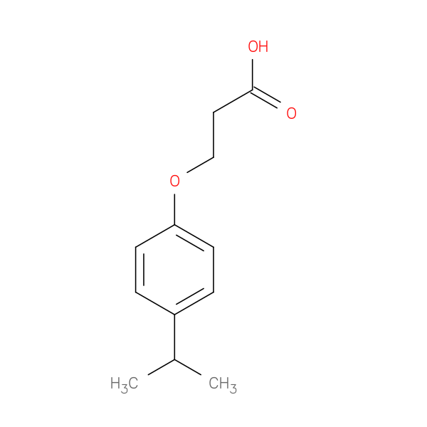 3-[4-(propan-2-yl)phenoxy]propanoic acid