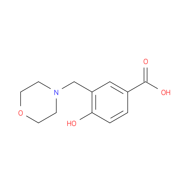 4-Hydroxy-3-(morpholin-4-ylmethyl)benzoic acid