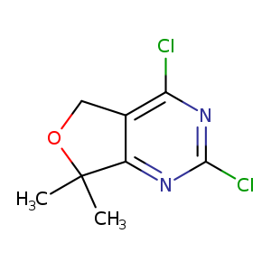 Furo[3,4-d]pyrimidine, 2,4-dichloro-5,7-dihydro-7,7-dimethyl-