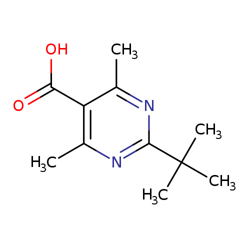 2-tert-butyl-4,6-dimethylpyrimidine-5-carboxylicacid