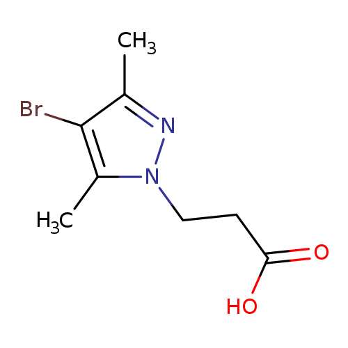 3-(4-Bromo-3,5-dimethyl-1h-pyrazol-1-yl)propanoic acid