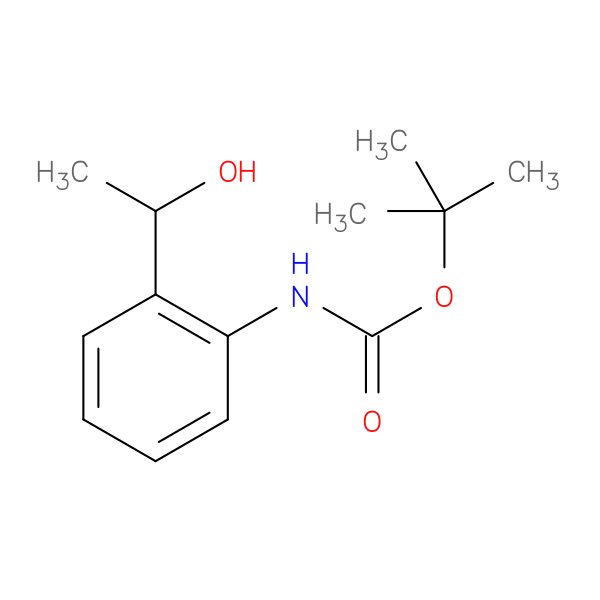 Carbamicacid, [2-(1-hydroxyethyl)phenyl]-, 1,1-dimethylethyl ester (9CI)