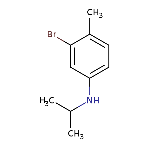 3-Bromo-4-methyl-N-(propan-2-yl)aniline