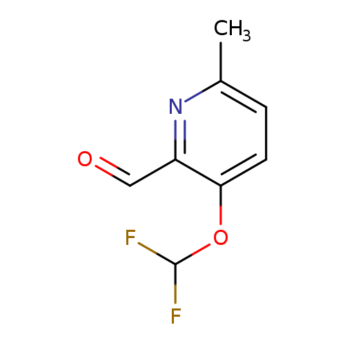 3-(difluoromethoxy)-6-methylpyridine-2-carbaldehyde