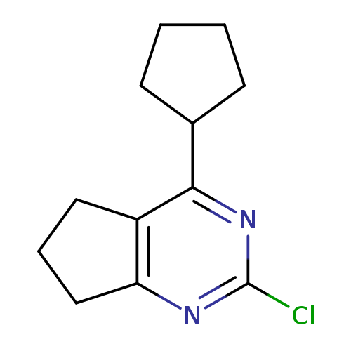 2-chloro-4-cyclopentyl-5H,6H,7H-cyclopenta[d]pyrimidine