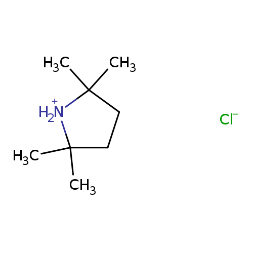 Pyrrolidine,2,2,5,5-tetramethyl-, hydrochloride (1:1)