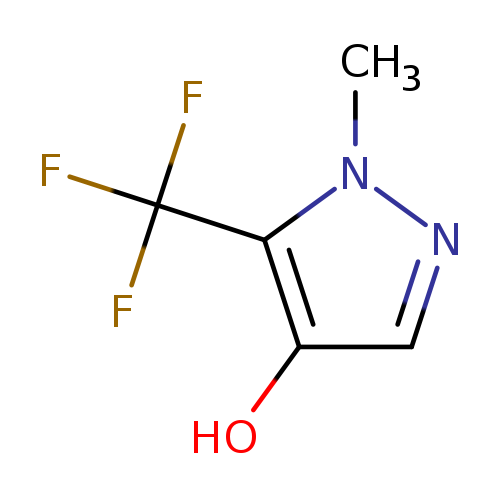 1-methyl-5-(trifluoromethyl)-1h-pyrazol-4-ol