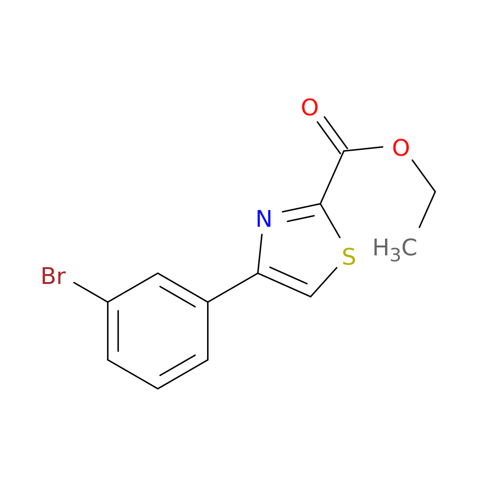 Ethyl 4-(3-Bromophenyl)thiazole-2-carboxylate
