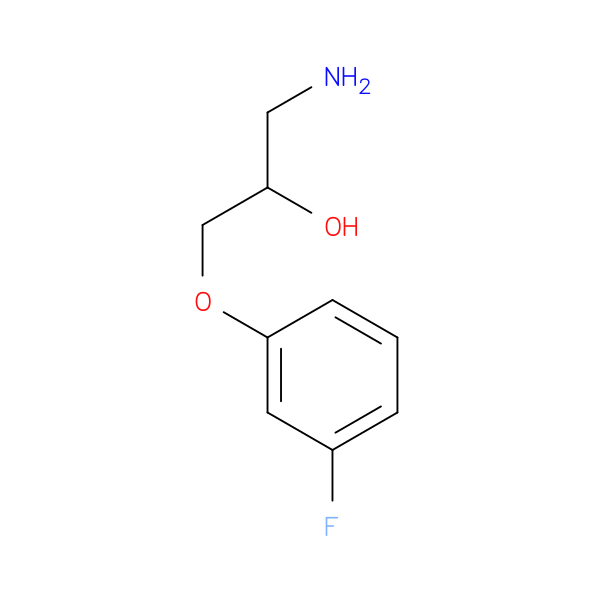 1-amino-3-(3-fluorophenoxy)propan-2-ol