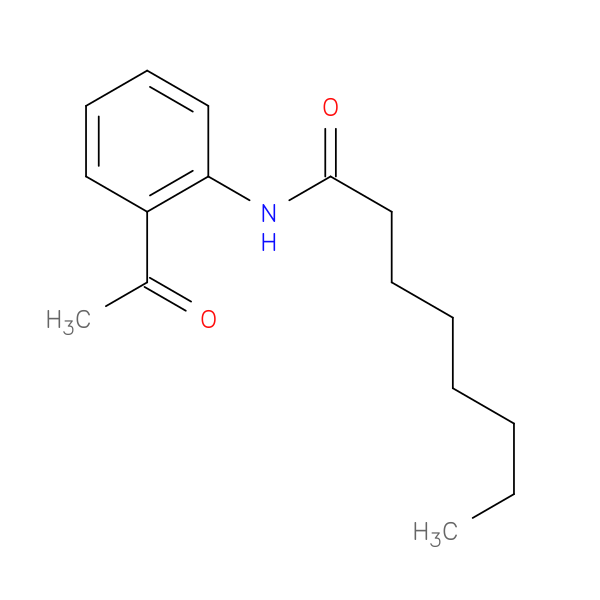 N-(2-acetylphenyl)octanamide