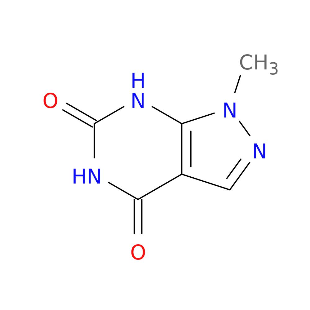 1-Methyl-1H-pyrazolo[3，4-d]pyrimidine-4，6(5H，7H)-dione