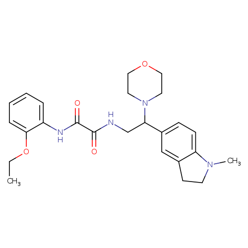 N'-(2-ethoxyphenyl)-N-[2-(1-methyl-2,3-dihydro-1H-indol-5-yl)-2-(morpholin-4-yl)ethyl]ethanediamide