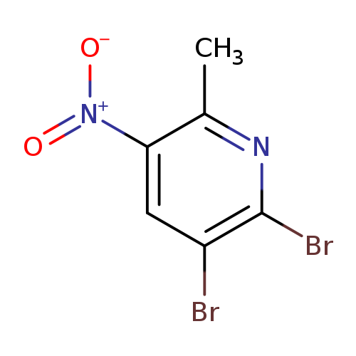 2,3-DIBROMO-6-METHYL-5-NITROPYRIDINE