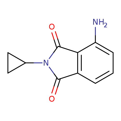 4-amino-2-cyclopropyl-2,3-dihydro-1H-isoindole-1,3-dione