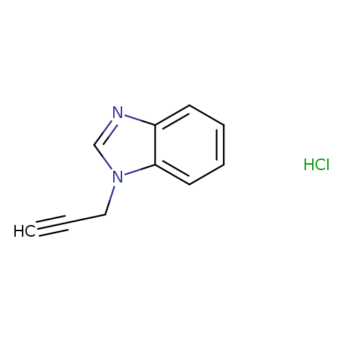 1-(prop-2-yn-1-yl)-1H-1,3-benzodiazole hydrochloride