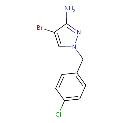 4-Bromo-1-(4-chlorobenzyl)-1H-pyrazol-3-amine