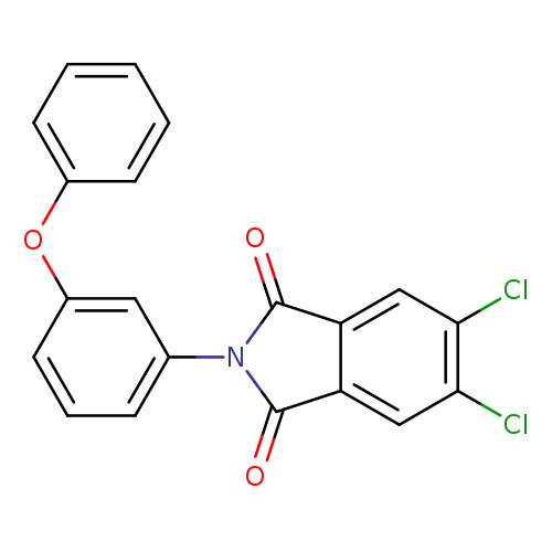 5,6-dichloro-2-(3-phenoxyphenyl)-2,3-dihydro-1H-isoindole-1,3-dione