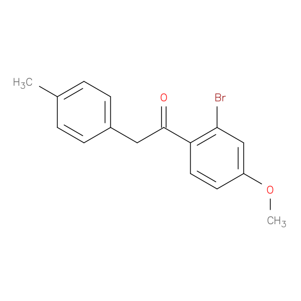 1-(2-bromo-4-methoxyphenyl)-2-(4-methylphenyl)ethan-1-one
