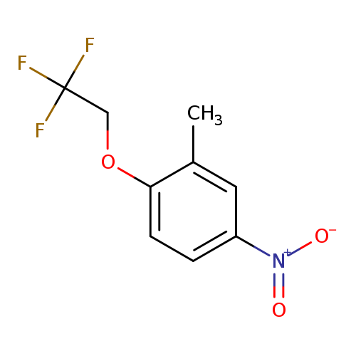Benzene, 2-methyl-4-nitro-1-(2,2,2-trifluoroethoxy)-
