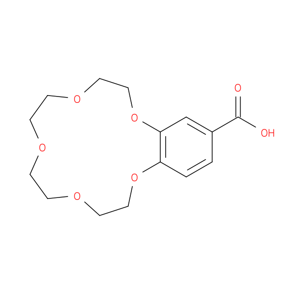 2,3,5,6,8,9,11,12-Octahydrobenzo[b][1,4,7,10,13]pentaoxacyclopentadecine-15-carboxylic acid