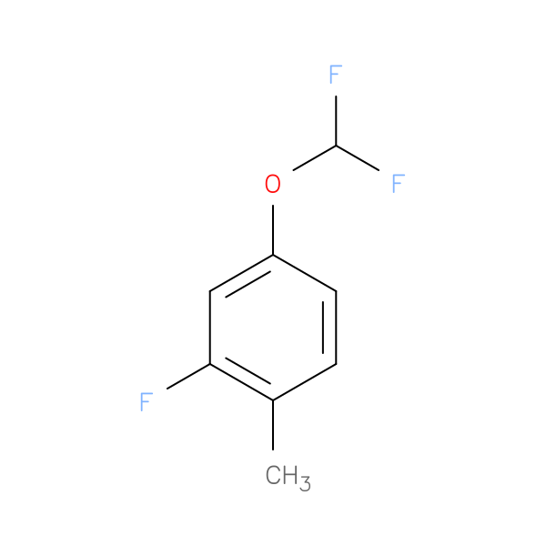 4-(Difluoromethoxy)-2-fluoro-1-methyl-benzene