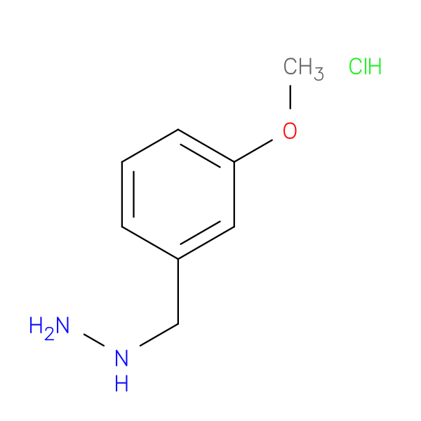 (3-methoxybenzyl)hydrazine hydrochloride