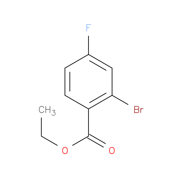 Benzoic acid, 2-broMo-4-fluoro-, ethyl ester