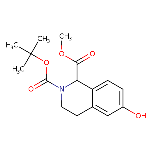 2-tert-Butyl 1-methyl 6-hydroxy-3,4-dihydroisoquinoline-1,2(1H)-dicarboxylate