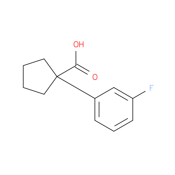 1-(3-Fluorophenyl)cyclopentanecarboxylic acid