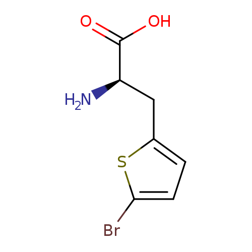 2-Thiophenepropanoic acid, α-amino-5-bromo-, (αR)-