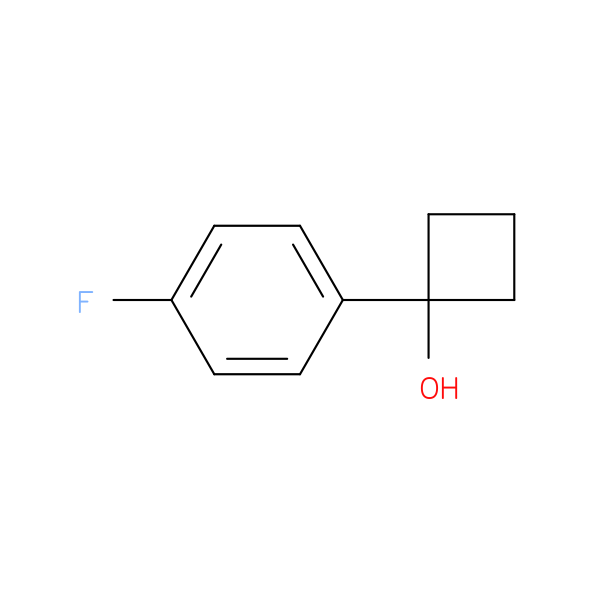 1-(4-Fluorophenyl)cyclobutan-1-ol