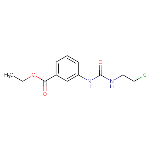Ethyl 3-({[(2-Chloroethyl)amino]carbonyl}amino)benzoate