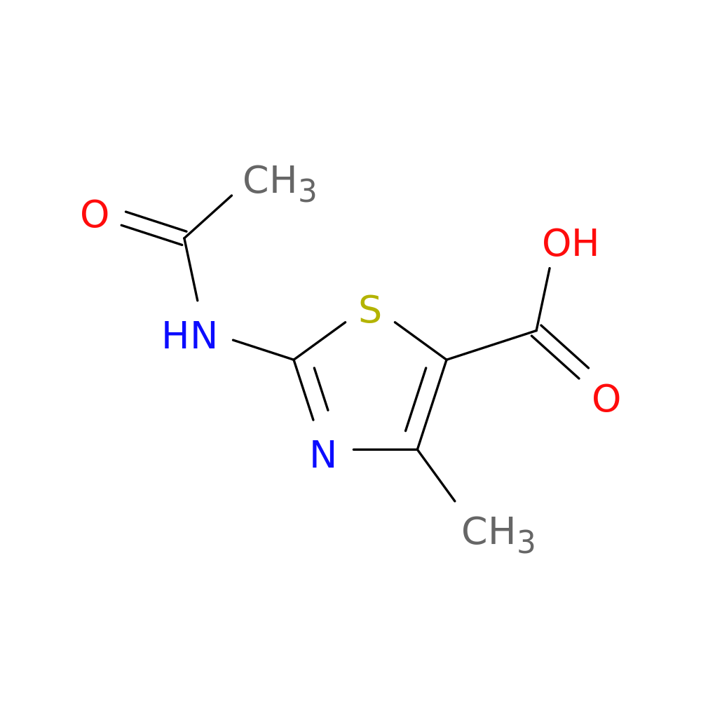 2-Acetylamino-4-methylthiazole-5-carboxylic acid