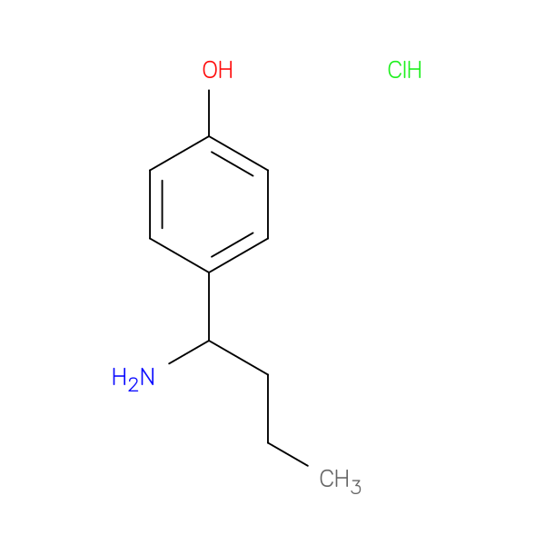4-(1-aminobutyl)phenol hydrochloride
