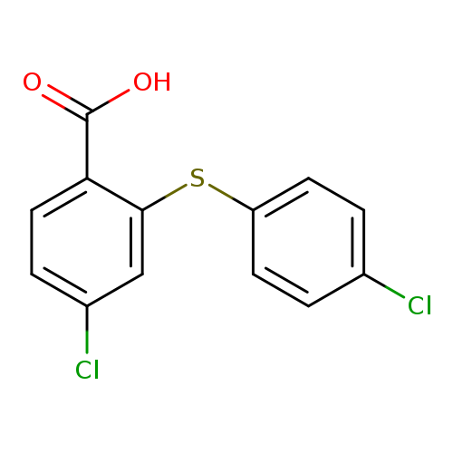 4-chloro-2-[(4-chlorophenyl)sulfanyl]benzoic acid