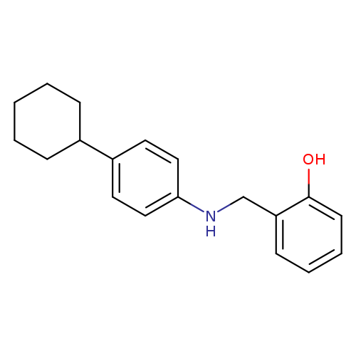 2-{[(4-cyclohexylphenyl)amino]methyl}phenol