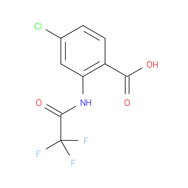 4-chloro-2-(2,2,2-trifluoroacetamido)benzoic acid