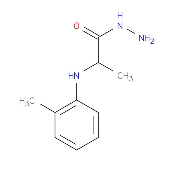 2-[(2-Methylphenyl)amino]propanohydrazide