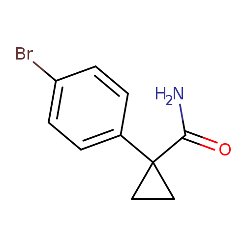Cyclopropanecarboxamide, 1-(4-bromophenyl)-