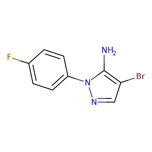 4-bromo-1-(4-fluorophenyl)-1H-pyrazol-5-amine