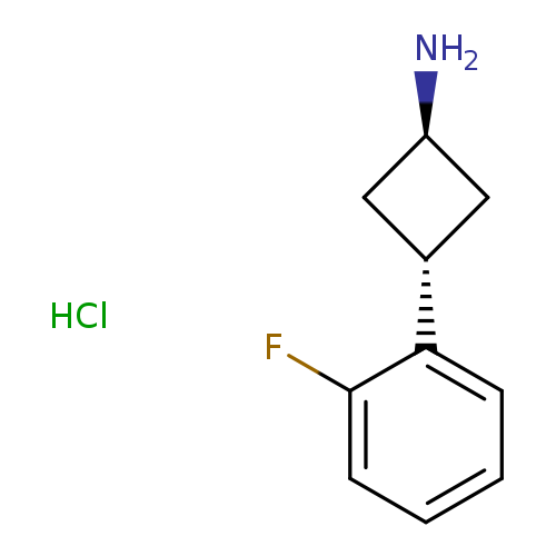 (1r,3r)-3-(2-fluorophenyl)cyclobutan-1-amine hydrochloride