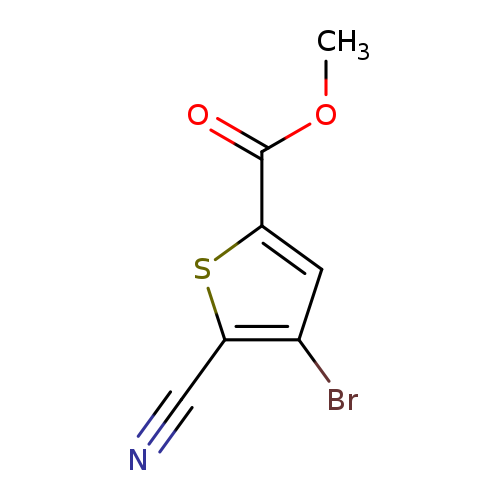 Methyl 4-bromo-5-cyanothiophene-2-carboxylate