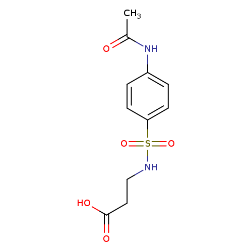 N-([4-(Acetylamino)phenyl]sulfonyl)-beta-alanine