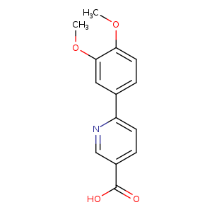 6-(3,4-Dimethoxyphenyl)nicotinic acid