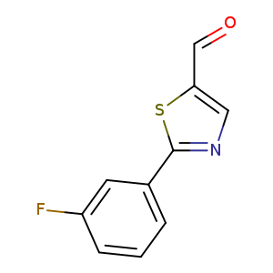2-(3-Fluorophenyl)thiazole-5-carbaldehyde